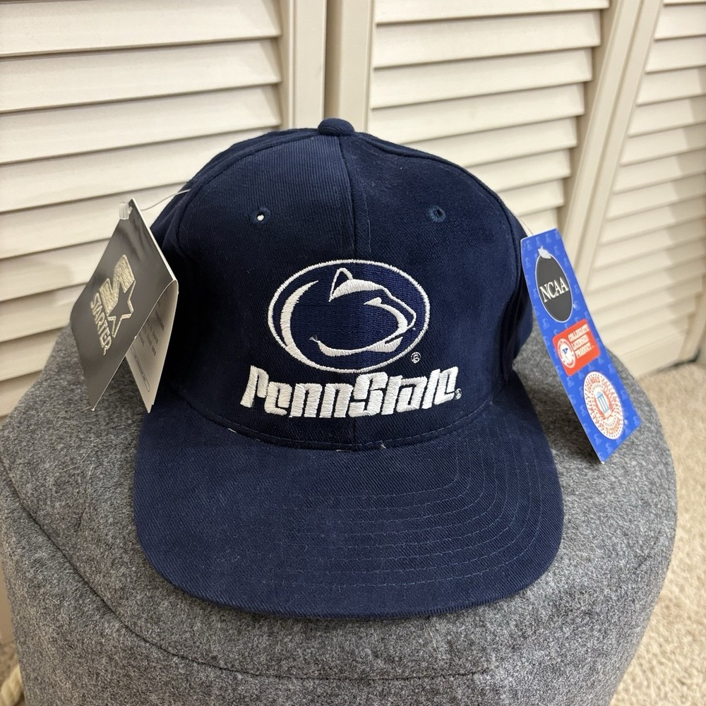 Vtg Penn State Nittany Lions Starter Hat The Right Hat Snapback 90s Deadstock